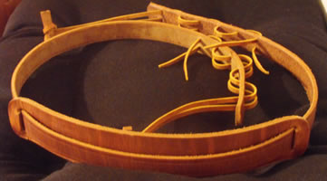 all leather strap