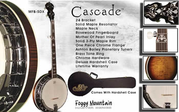 cascade banjo