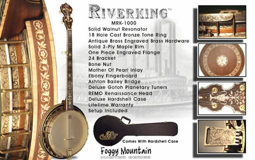 riverking banjo