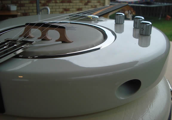 amplified banjo