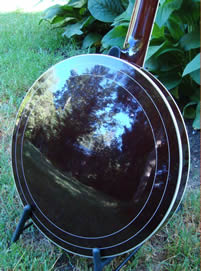 banjo with resonator