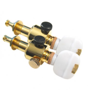 Gold Plated "Keith Pegs" D-Tuners or Standard Gold Planets