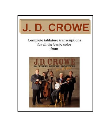 Book - J.D.Crowe Banjo Solos in tablature from the album J.D. Crowe & The New South Lefty's Old Guitar
