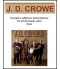 J.D.Crowe Banjo Solos in tablature from the album J.D. Crowe & The New South Lefty's Old Guitar