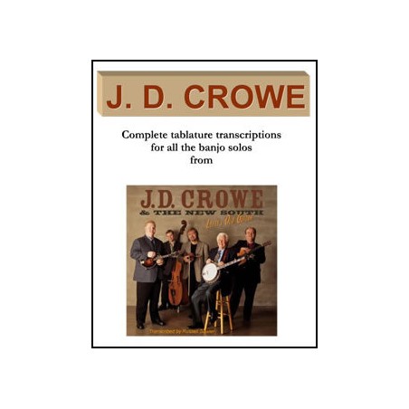 J.D.Crowe Banjo Solos in tablature from the album J.D. Crowe & The New South Lefty's Old Guitar