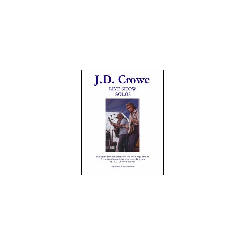 Book - J.D. Crowe Live Show Solos