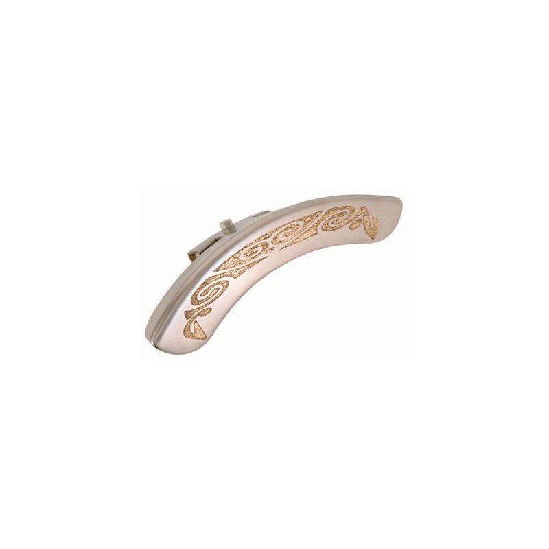 Cobalt-Plated Engraved GOLD PLATED Armrest