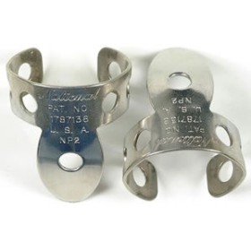 National Vintage Style Nickel Silver Finger Picks - Model: NP2