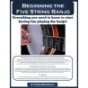 Book - Beginning the Five-String Banjo Book/CD and DVD