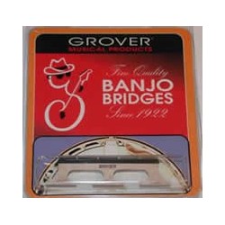 Grover Banjo Bridges | 5-string | 4-string | Standard Sizes 5/8 - 1/2