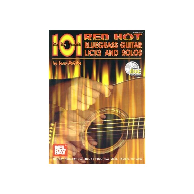 Book - 101 Red Hot Bluegrass Guitar Licks and Solos