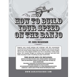 How To Build Your Speed on the Banjo by Ross Nickerson Downloadable Book and Audio