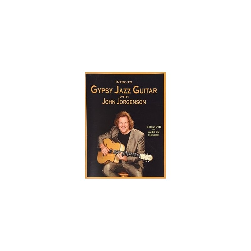 John Jorgenson Intro To Gypsy Jazz Guitar Book Cd Dvd Set