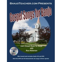 E-Book - Gospel Songs for Banjo by Ross Nickerson -E-Book