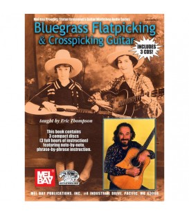 Guitar - Bluegrass Flatpicking & Crosspicking Guitar - Book/3 CD Set