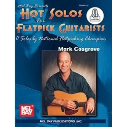 Guitar - Hot Solos for Flatpick Guitarists -(Book + Online Audio)