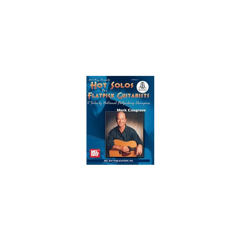 Book - Guitar - Hot Solos for Flatpick Guitarists - Book/CD Set