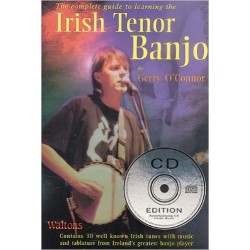 Book - Gerry O'Connor - Complete Guide to Learning the Irish Tenor Banjo - Book/CD