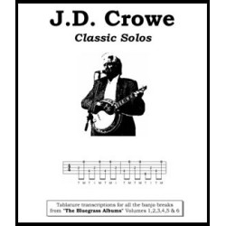 Book - J.D. Crowe Classic Solos Tablature transcriptions