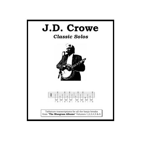 J.D. Crowe Classic Solos Tablature transcriptions