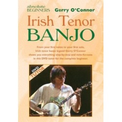 DVD - Gerry O'Connor Absolute Beginners Irish Tenor Banjo DVD