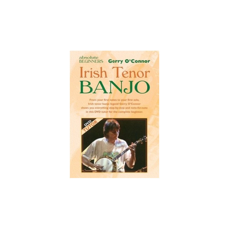 DVD - Gerry O'Connor Absolute Beginners Irish Tenor Banjo DVD