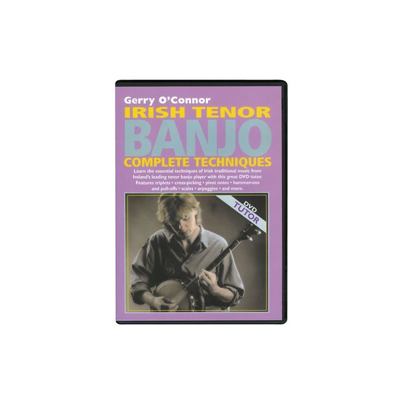 DVD - Gerry O'Connor - Irish Tenor Banjo Complete Techniques DVD