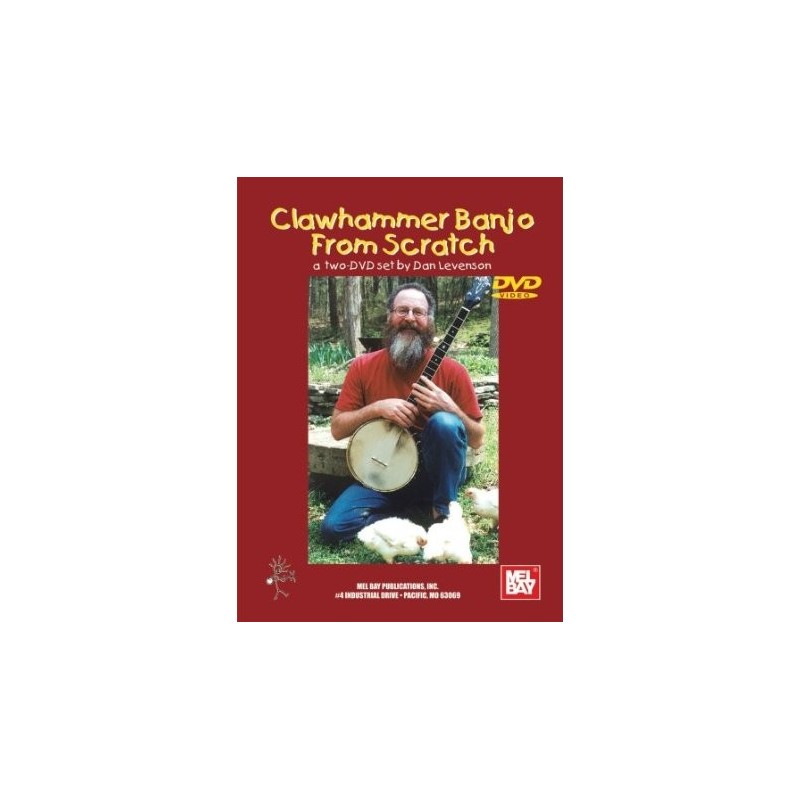 DVD - Clawhammer Banjo From Scratch - a two DVD set from Dan Levenson