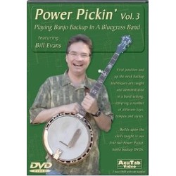 DVD - Power Pickin Vol 3 - Playing Banjo Backup In A Bluegrass Band