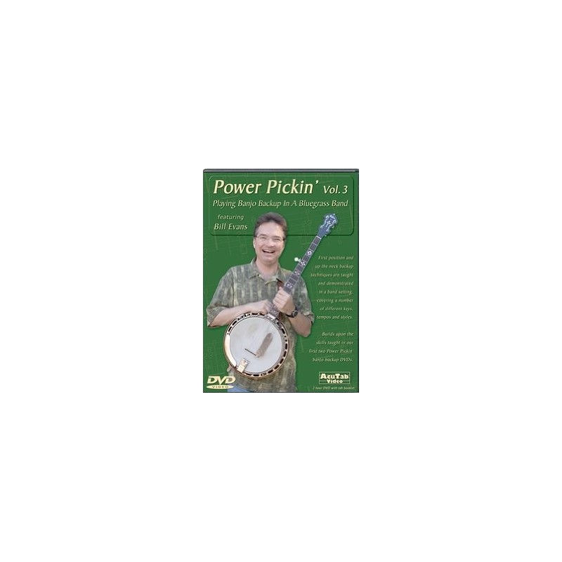 DVD - Power Pickin Vol 3 - Playing Banjo Backup In A Bluegrass Band