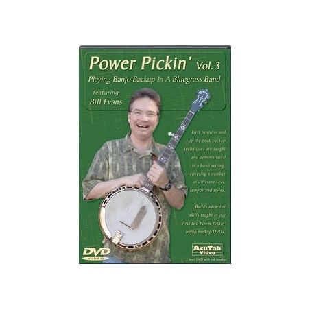 DVD - Power Pickin Vol 3 - Playing Banjo Backup In A Bluegrass Band