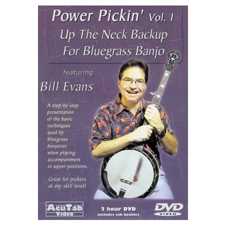 Back up Banjo-Up the Neck with Bill Evans - Volume 1