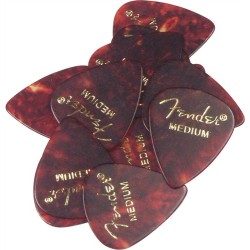 Picks - 351 Shape Classic Celluloid Picks MEDIUM 3 for $1.00