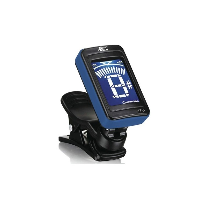 Tuner - Tune Tech TT-5 True Blue Chromatic Clip-On Vibration Tuner