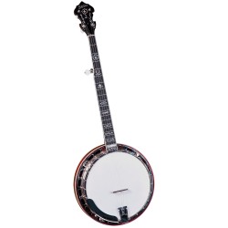 Gold Star GF-100W Mahogany Wreath Banjo