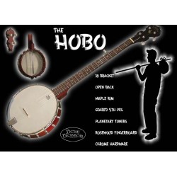Morgan Monroe Hobo Travel Banjo 
