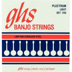 Strings - Plectrum (Loop End) Stainless Steel GHS Strings