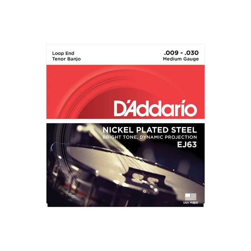 Strings - D'Addario J63 Nickel 4-String Tenor