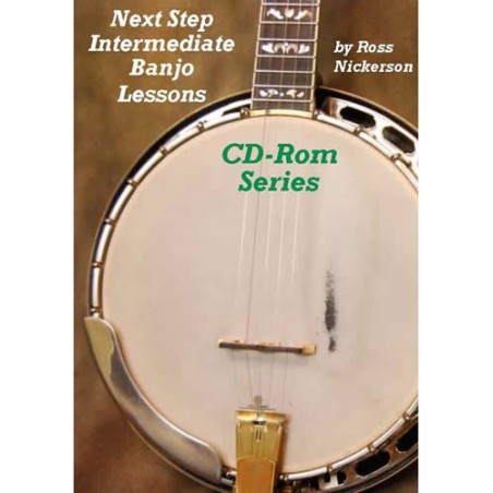 CD ROM - Next Step Intermediate Banjo Lessons