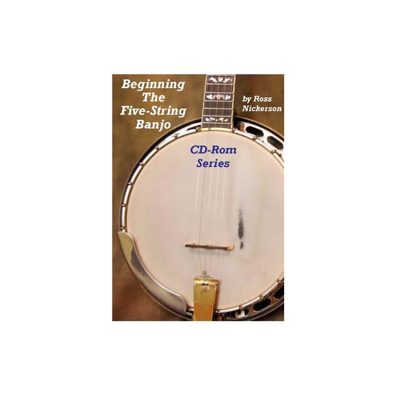 CD Rom - Beginning the Five String Banjo CD-Rom Series/Two Discs