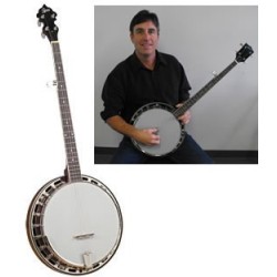 GoldStar - Rover Front Porch Series Banjo - Ressonator - RB115  WITH gig bag