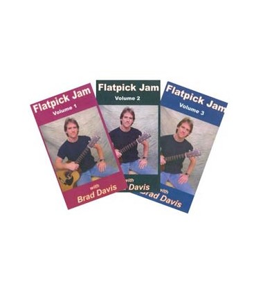 CD - Flatpick Jam Vols 1, 2, & 3 (CD) with Brad Davis