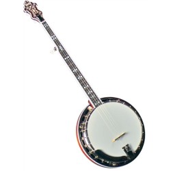 Banjo - Flinthill FHB-280 Mahogany Resonator Banjo with hardshell case