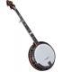 Banjo - Flinthill FHB-300A Maple Resonator Banjo with hardshell case - Raised Head