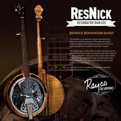 Resnick Resophonic Banjo