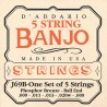 Strings - D'Addario J69B Phosphor Bronze Light Ball End String Gauges