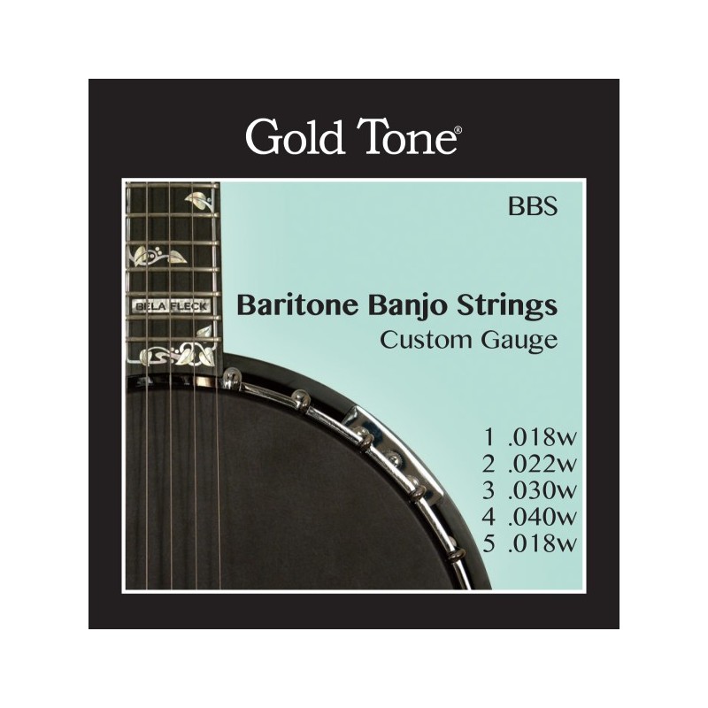  Replacement Strings Goldtone Missing Link Banjo, ML-1, Bela Fleck Model