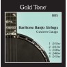  Replacement Strings Goldtone Missing Link Banjo, ML-1, Bela Fleck Model