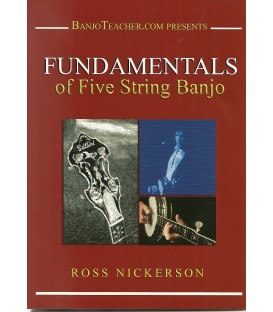 Fundamentals of 5-String Banjo Book Online Access of DVD and Two CDs