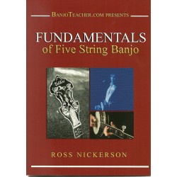 Fundamentals of 5-String Banjo Book Online Access of DVD and Two CDs